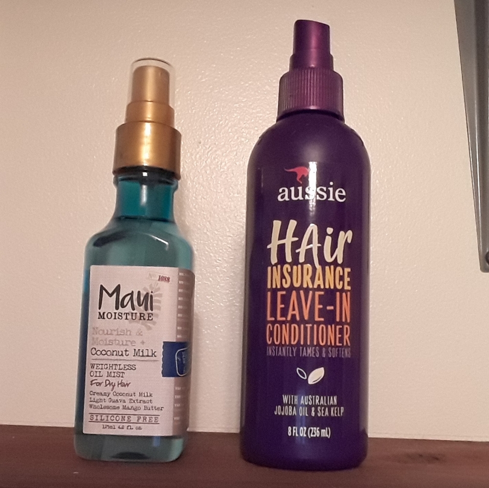 Hair oil and leave in conditioner